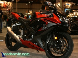 2007 Cycle World IMS - 2008 Suzuki GSX-R750 Orange/Black Side